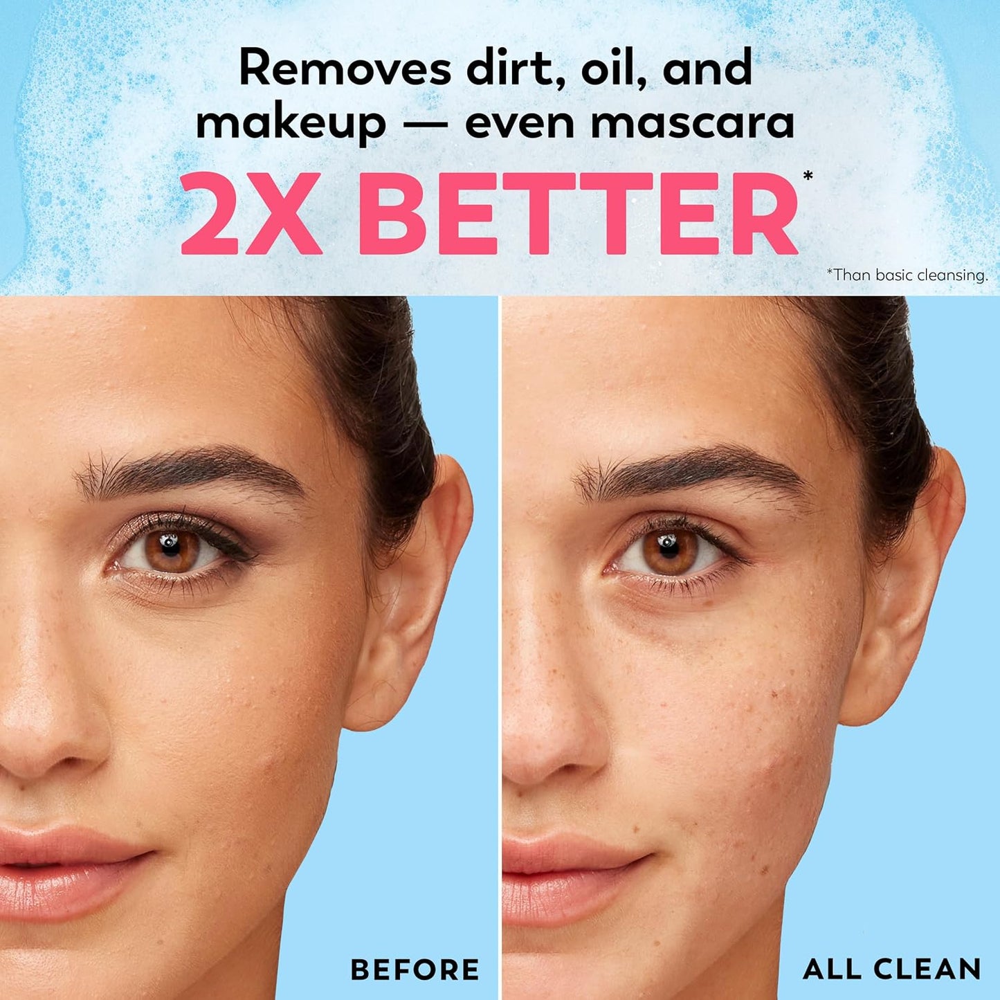 Makeup Remover Wipes, Daily Facials Hydrating Face Cleanser for Normal to Dry Skin, Alcohol & Fragrance Free, Soft Face Wash Towels, Travel Essentials for Women, Convenient Dry Cloths, 66 Ct